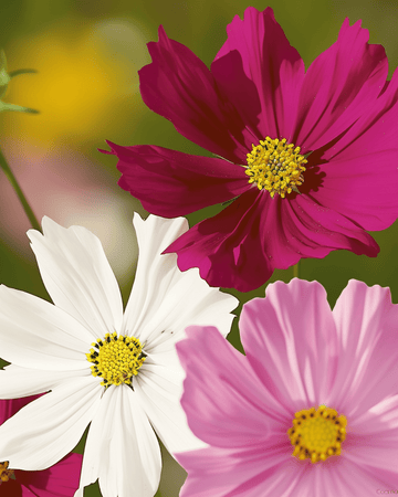 Nasiona Sensation (Cosmos bipinnatus) – organiczny kwiat jednoroczny
