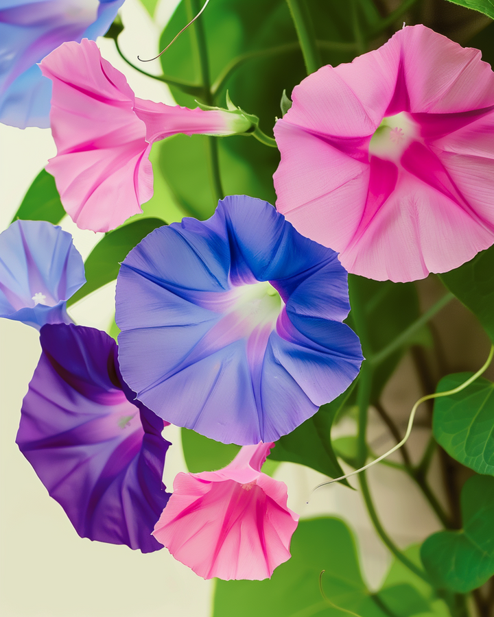 Mixed Pack seeds (Ipomoea purpurea) – organic annual flower
