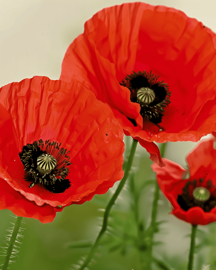 Nasiona maku (Papaver rhoeas) – organiczny kwiat jednoroczny.