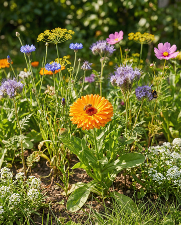 Nasiona mieszanki For Bees Mix (Sinapis alba) – organiczne jednoroczne kwiaty od SeedsChoice
