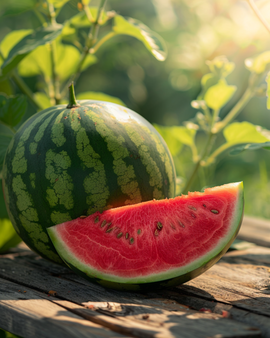 Watermelon Crimson Sweet Seeds Organic Citrullus Lanatus Annual Vegetable