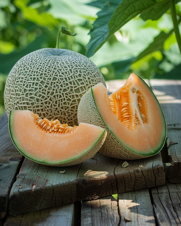 Nasiona melona cukrowego Charentais (Cucumis melo) – ekologiczne warzywo jednoroczne