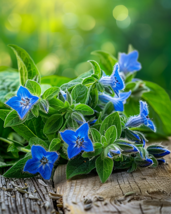 Borage seeds (Borago officinalis) – organic annual herb