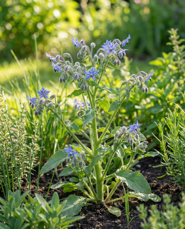 Ogórecznik (Borago officinalis) – ekologiczne nasiona jednorocznego zioła od SeedsChoice