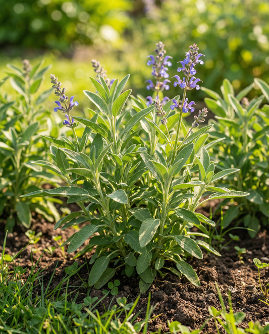 Sage (Salvia officinalis) – organic perennial herb seeds from SeedsChoice