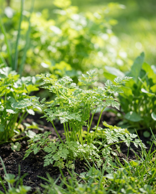 Trybula ogrodowa Fine Curled (Anthriscus cerefolium) – organiczne nasiona jednorocznego ziela od SeedsChoice