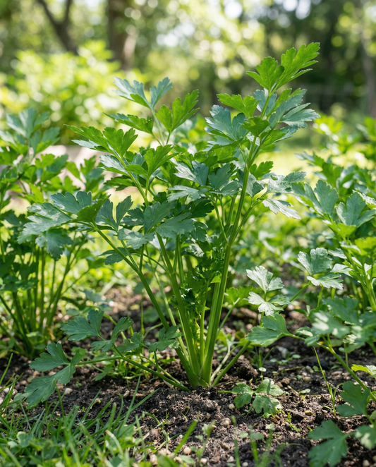 Nasiona pietruszki Gigante D'italia (Petroselinum crispum) – organiczne dwuletnie zioło od SeedsChoice