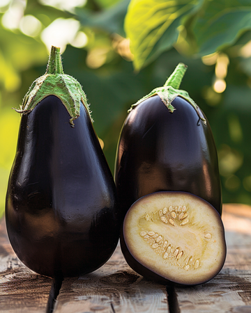 Eggplant Black Beauty seeds (Solanum melongena) – organic annual vegetable