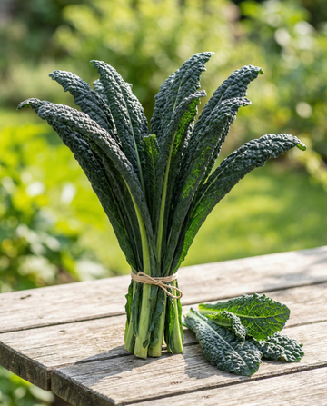 Jarmuż czarnolistny Nero Di Toscana (Brassica oleracea) – ekologiczne nasiona jednorocznych warzyw od SeedsChoice