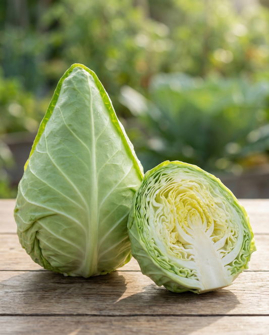 Kapusta stożkowa Caraflex F1 (Brassica oleracea) – organiczne nasiona jednorocznego warzywa od SeedsChoice
