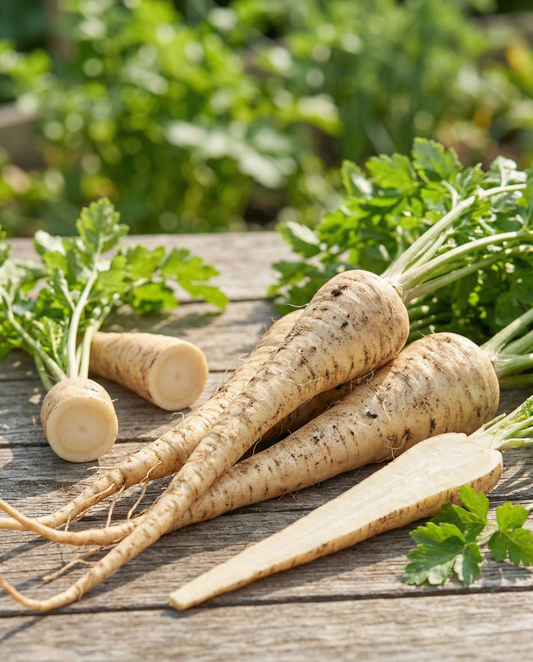 Pasternak Guernsey (Pastinaca sativa) – ekologiczne jednoroczne nasiona warzyw od SeedsChoice