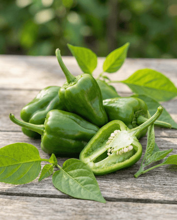 Padron Pepper (Capsicum annuum) – ekologiczne nasiona jednorocznych warzyw od SeedsChoice