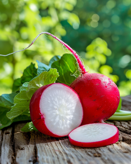Radish Saxa 2 Seeds Organic Raphanus Sativus Annual