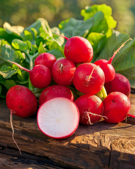 Radish Raxe Seeds Organic Raphanus Sativus Annual