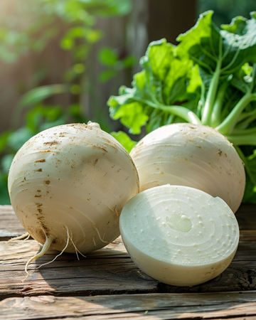 Nasiona rzepy ogrodowej Platte Witte Mei (Brassica rapa) – ekologiczne jednoroczne warzywo