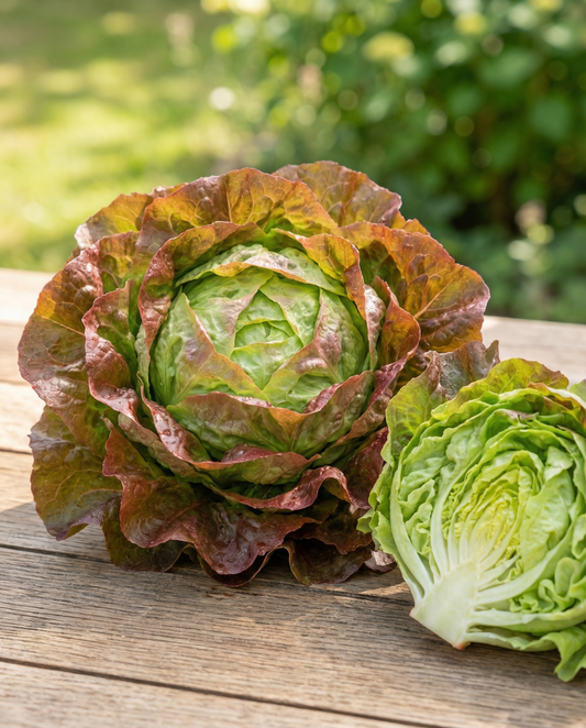 Lettuce Wonder Der Vier Jaargetijden (Lactuca sativa) – organic annual vegetable seeds from SeedsChoice