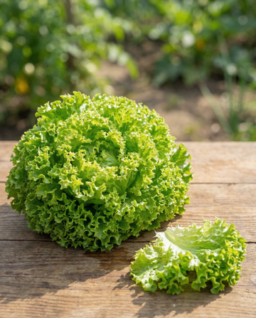 Sałata Bionda A Foglia Riccia (Lactuca sativa) – organiczne nasiona jednorocznych warzyw od SeedsChoice