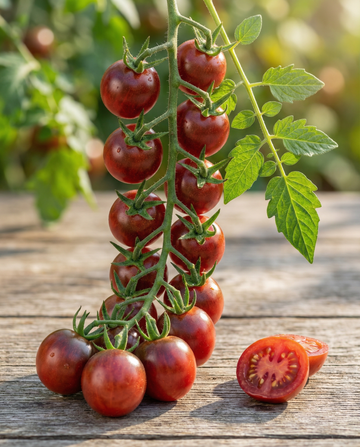 Cherry Tomato Cerise (Solanum lycopersicum) – organiczne nasiona warzyw jednorocznych od SeedsChoice