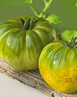 Tomato Green Zebra Seeds Organic Solanum Lycopersicum Annual