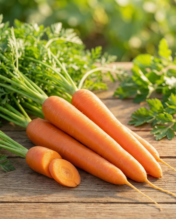 Nasiona marchwi letniej Nantes 2 (Daucus carota) – ekologiczne jednoroczne nasiona warzyw od SeedsChoice