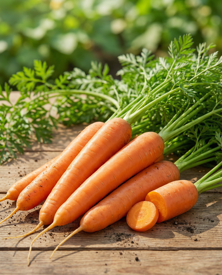 Carrot Caravel F1 seeds (Daucus carota) – organic annual vegetable