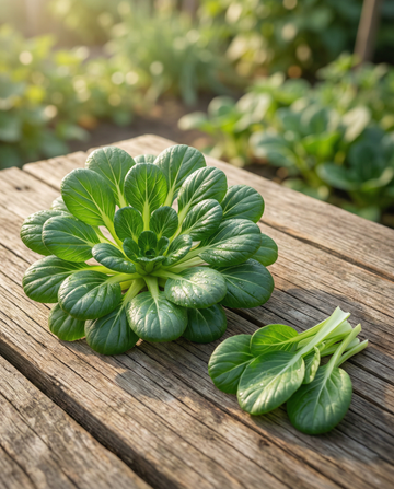 Tatsoi Pak Choi (Brassica rapa) – organiczne nasiona jednorocznego warzywa od SeedsChoice