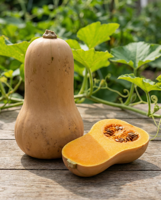 Squash piżmowa Waltham Butternut (Cucurbita moschata) – organiczne nasiona jednorocznych warzyw od SeedsChoice