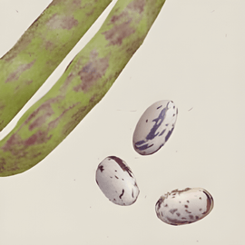 Nasiona fasoli na suche nasiona Stamkievit organiczna Phaseolus Vulgaris jednoroczna