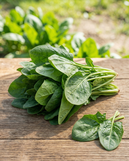 Szpinak Winterreuzen (Spinacia oleracea) – ekologiczne jednoroczne nasiona warzyw od SeedsChoice