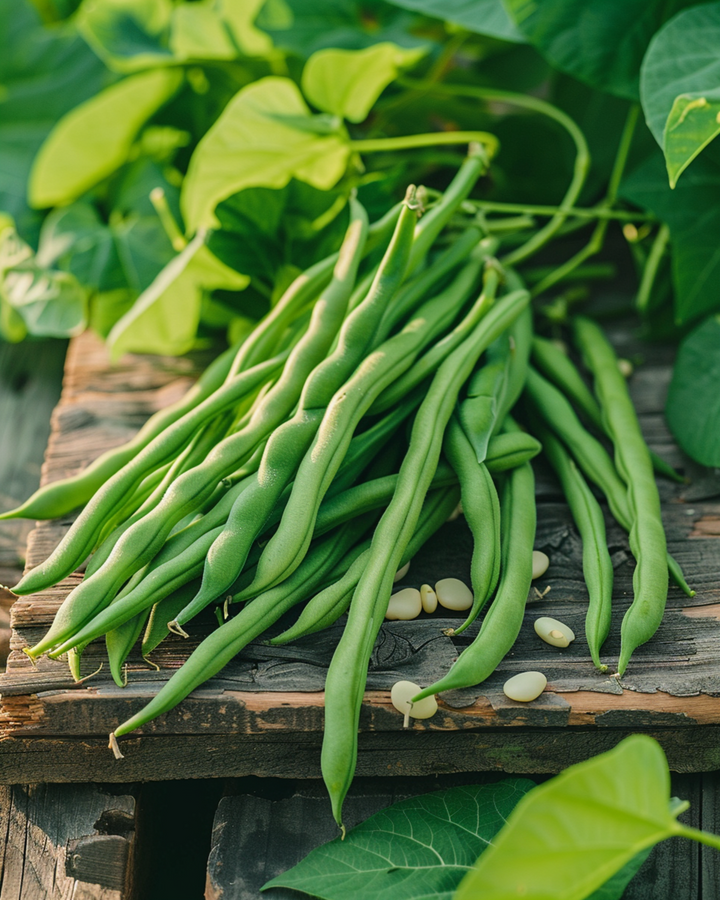 Bush French Bean Compass seeds (Phaseolus vulgaris) – organic annual vegetable