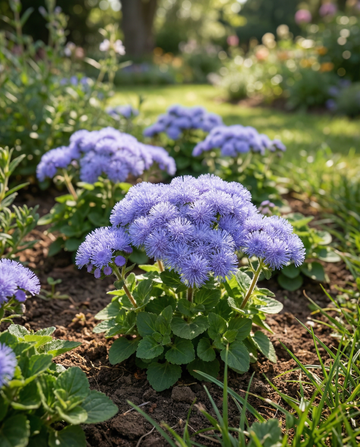Ageratum Blue Mink (Ageratum houstonianum) – nasiona kwiatów jednorocznych od SeedsChoice