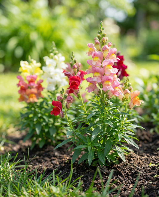 Lwia paszcza Tom Thumb Mixed (Antirrhinum majus) – nasiona mieszanki jednorocznej od SeedsChoice