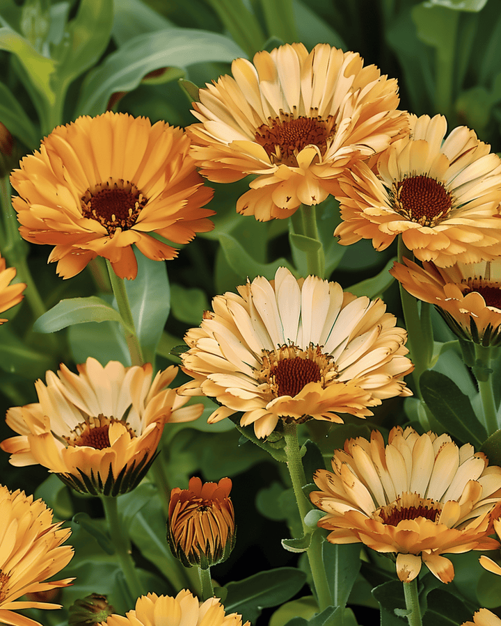 Nasiona nagietka Touch Of Red Buff (Calendula officinalis) – kwiat jednoroczny