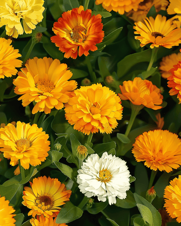 Nasiona nagietka lekarskiego Fiesta Gitana Mix (Calendula officinalis) – kwiat jednoroczny