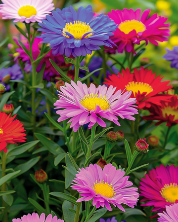 Nasiona astra Mixed Colours (Callistephus chinensis) – mieszanka jednoroczna