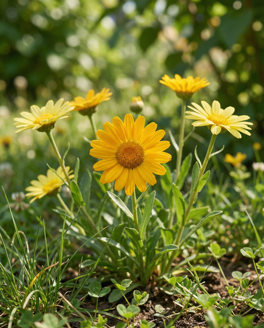 Corn Marigold Mix Yellow Shades (Chrysanthemum segetum) – annual flower seeds from SeedsChoice