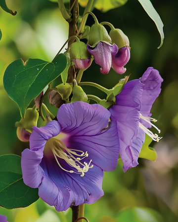 Nasiona pnącza dzwonka meksykańskiego (Cobaea scandens) – jednoroczne pnącze