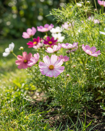 Dwarf Sensation Mixed (Cosmos bipinnatus) – nasiona mieszanki jednorocznej od SeedsChoice