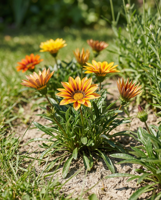 Treasure Sunshine Mix (Gazania splendens) – nasiona kwiatów jednorocznych od SeedsChoice