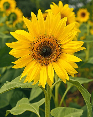 Nasiona słonecznika Dwarf Yellow (Helianthus annuus) – kwiat jednoroczny