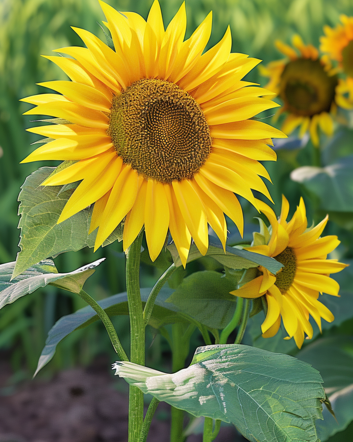 Nasiona słonecznika Sunspot (Helianthus annuus) – kwiat jednoroczny