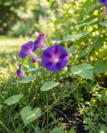 Grandpa Ott Climber Purple (Ipomoea purpurea) – nasiona jednorocznej rośliny pnącej od SeedsChoice