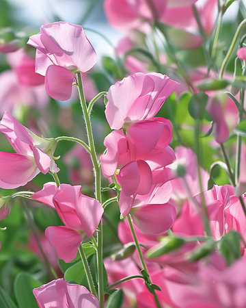 Nasiona Sweet Pea Royal Family Pink (Lathyrus odoratus) – jednoroczny kwiat