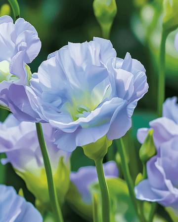 Nasiona lisjanta Sky Blue (Eustoma grandiflorum) – kwiat jednoroczny