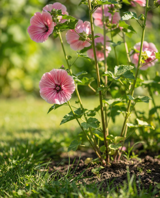 Mieszanka kolorów Grandiflora (Malope trifida) – nasiona jednorocznej mieszanki od SeedsChoice