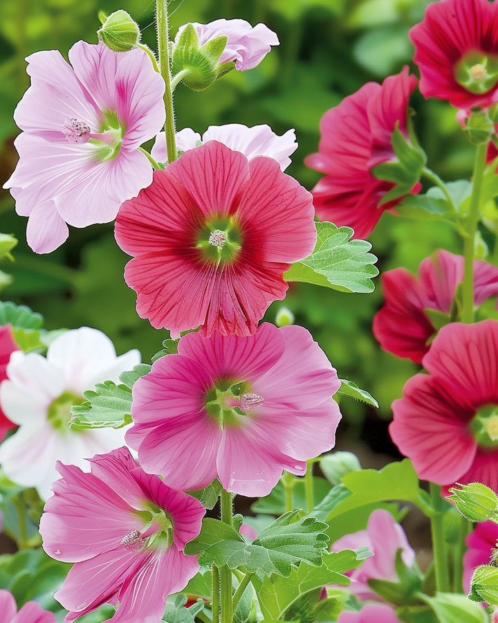 Nasiona mieszanki kolorów Grandiflora (Malope trifida) – jednoroczna mieszanka