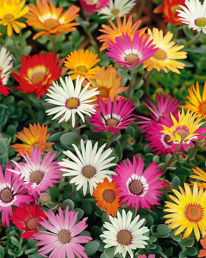 Nasiona Livingstone Daisy (Dorotheanthus bellidiformis) – roczna mieszanka