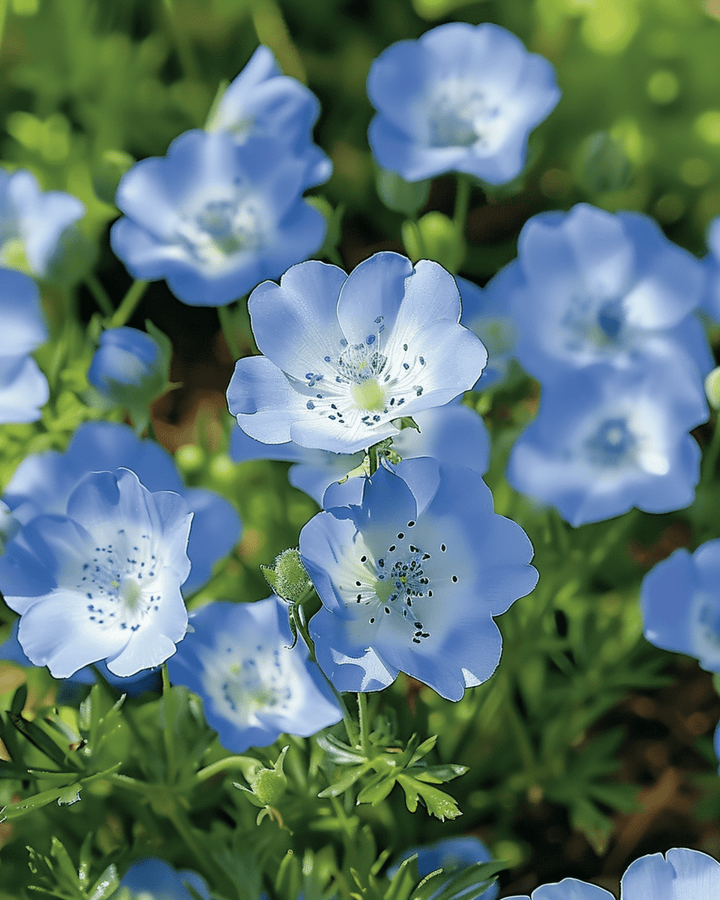 Nasiona Baby Blue Eyes Sky (Nemophila menziesii) – roślina jednoroczna