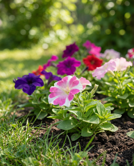 Petunia niska mieszana (Petunia hybrida) – nasiona mieszanki jednorocznej od SeedsChoice
