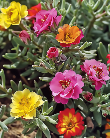 Nasiona Double Mixed (Portulaca grandiflora) – kwiat jednoroczny